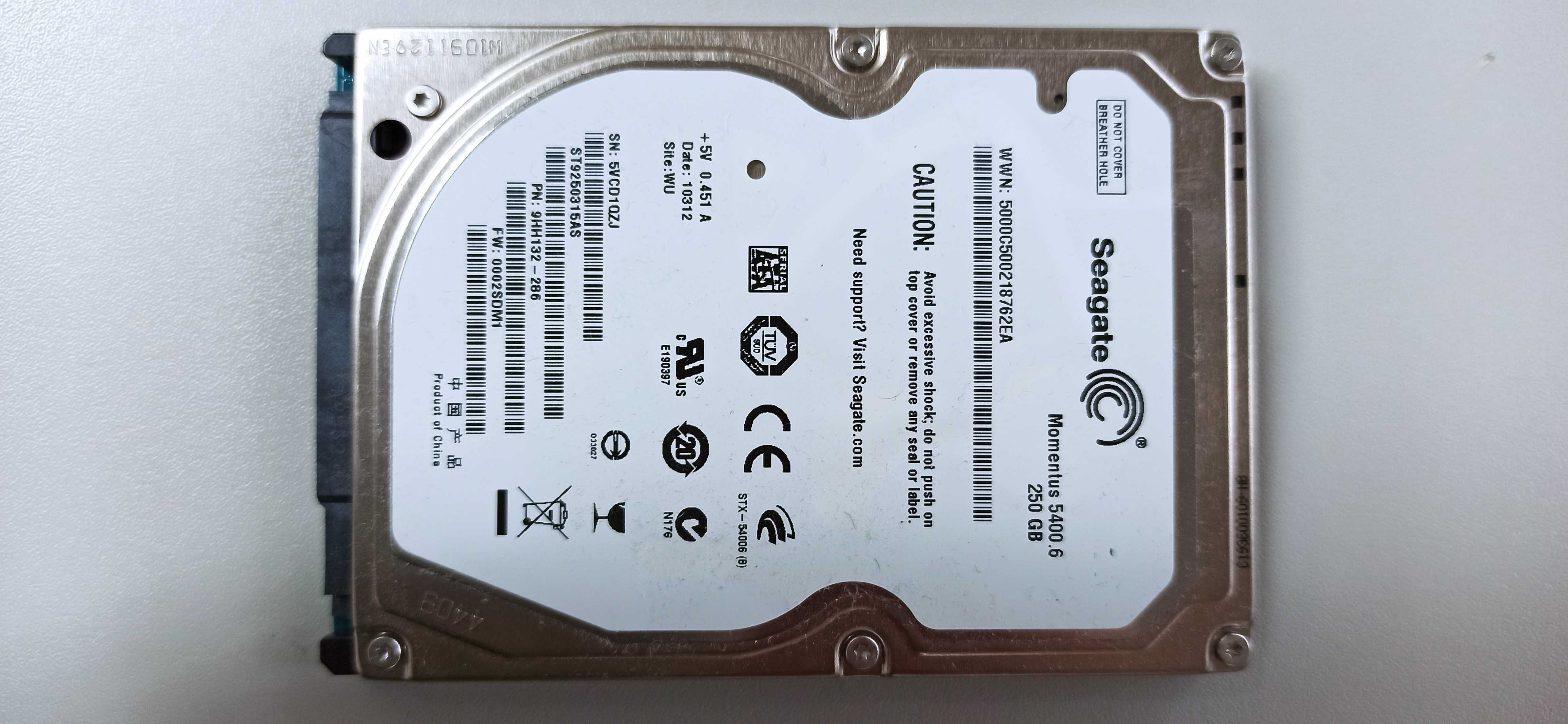 Disco rigido Seagate, 2.5", 5400 RPM