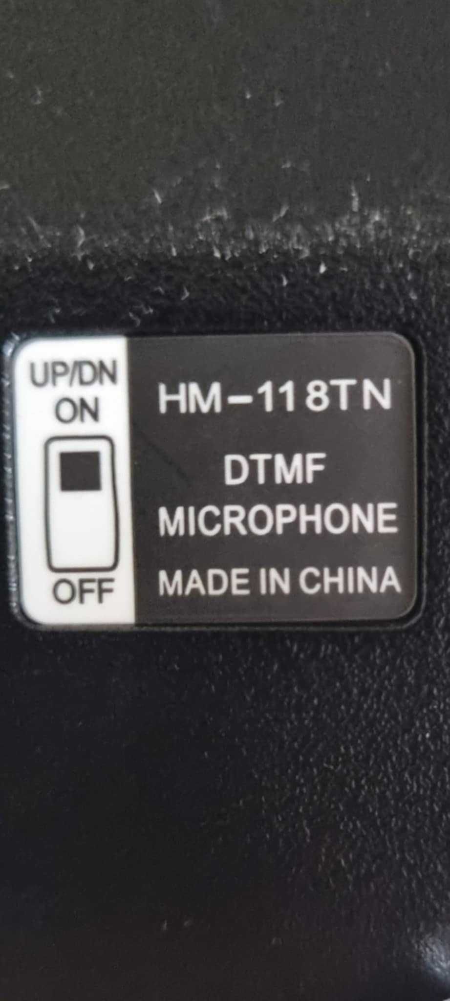 Mikrofon ICOM z klawiaturą