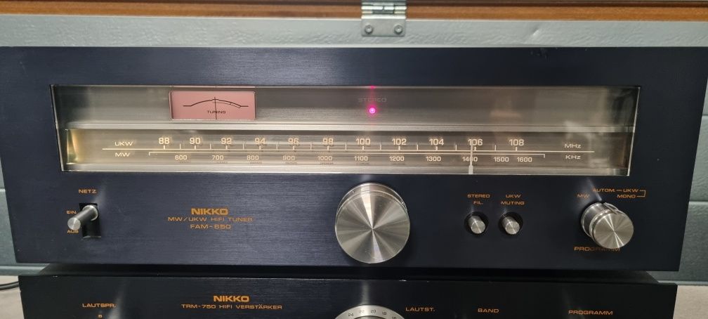 Zestaw audio stereo NIKKO. Japan