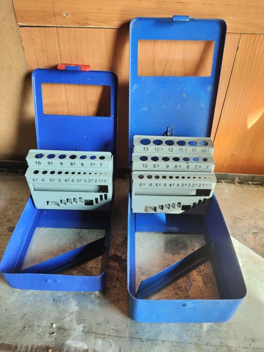 Metalowe pudełko na wiertła, kasetka