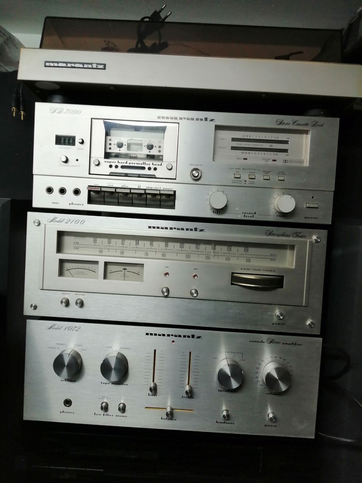 Aparelhagem marantz vintage