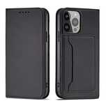 Magnet Card Case etui do iPhone 13 Pro pokrowiec portfel na karty kart