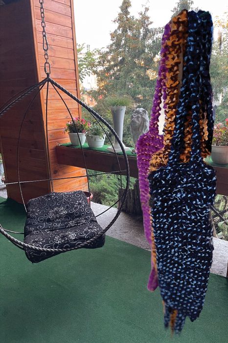 Мочалка душа дачная