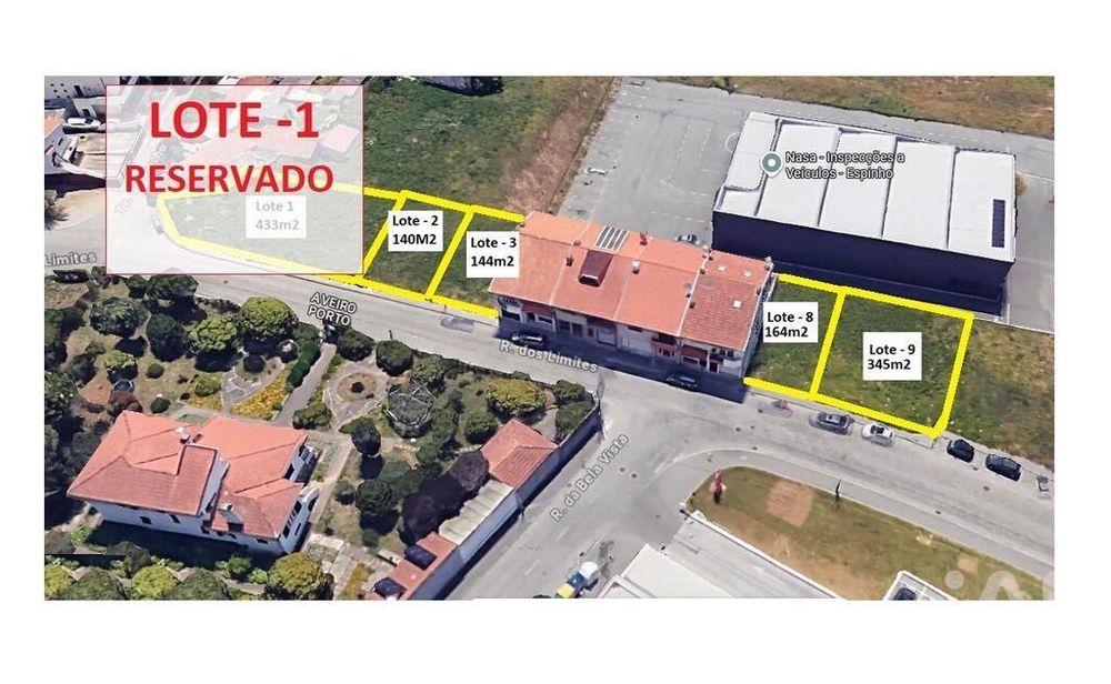 Terreno em Anta E Guetim de 245,00 m2