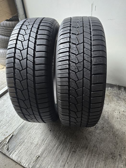Sprzedam 2 opony 195/60 16" Continental zimowe 95%