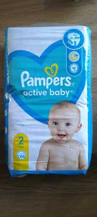 Pampers active baby 2 cała paczka