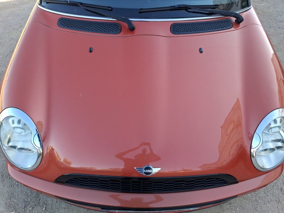 Capô mini cooper