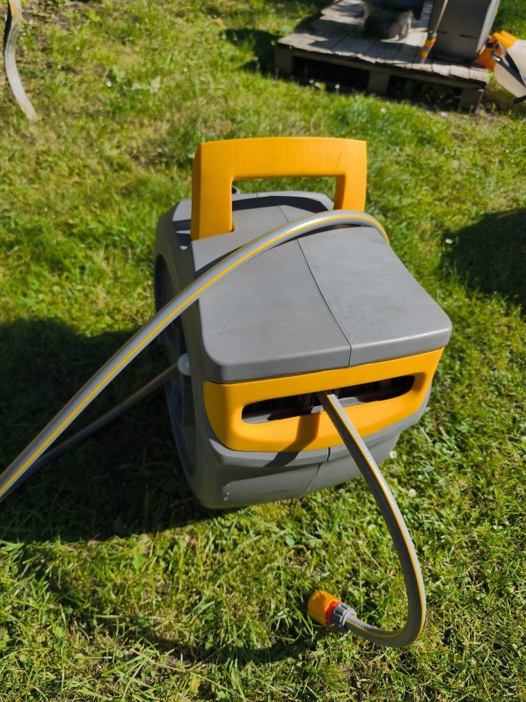 Zwijacz automatyczny wąż Hozelock FLOWMAX Auto Reel 30 m