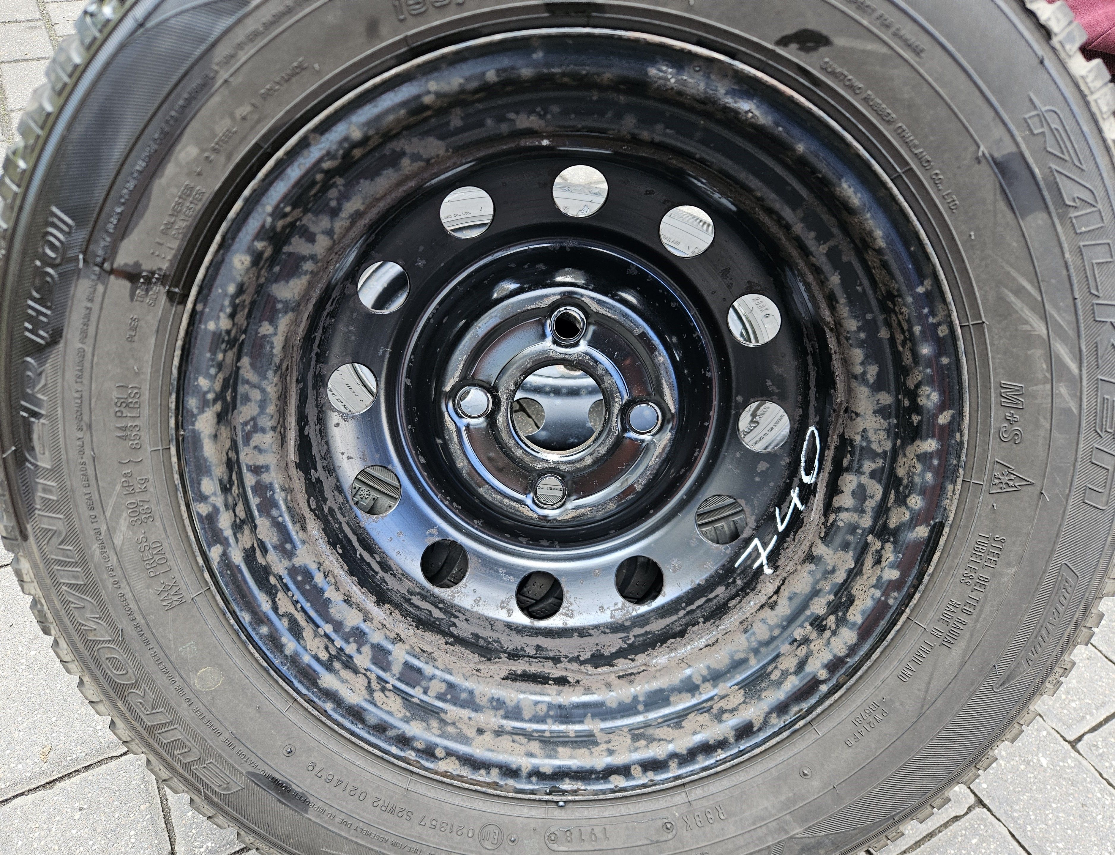 4x Felgi stalowe 4.0 x 13 4x100 ET46 Hyundai i10 / Kia Picanto [740]