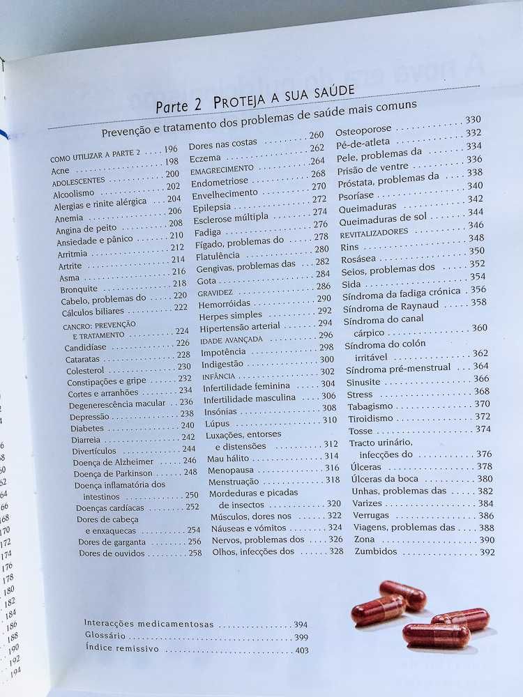 O Poder Curativo das Vitaminas e dos Minerais