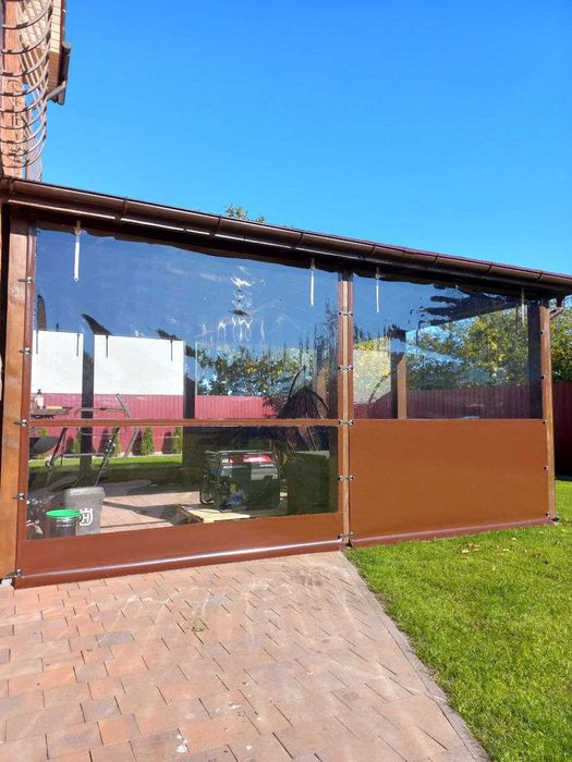 М'які вікна для тераси-альтанки