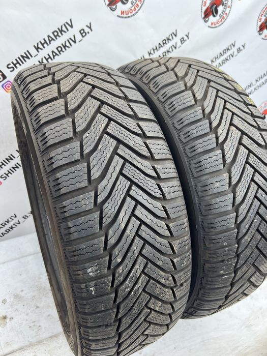 2шт 205/55R16 Michelin Alpin 6, СКЛАД Б/У РЕЗИНЫ