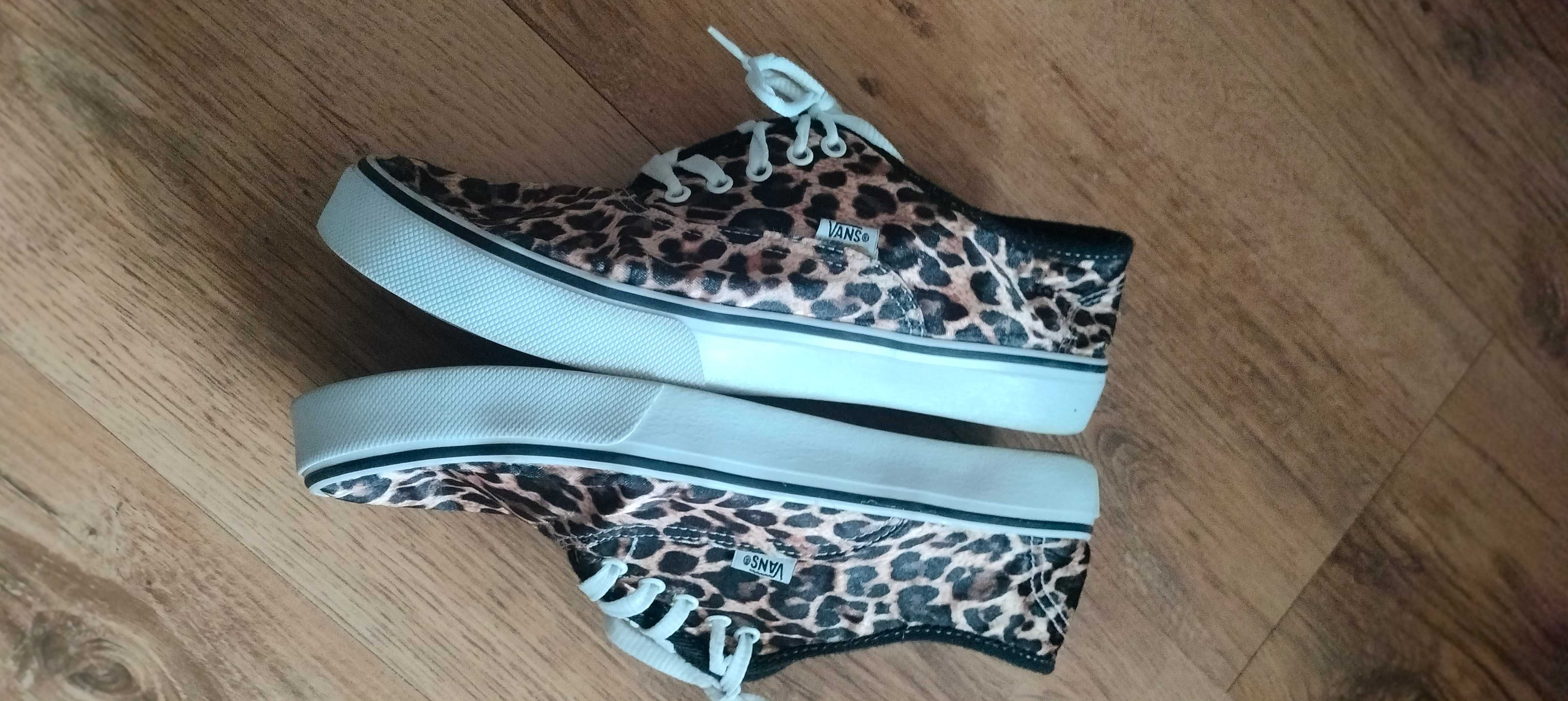 Tenisówki damskie Vans gepardzie cętki 40 25 cm