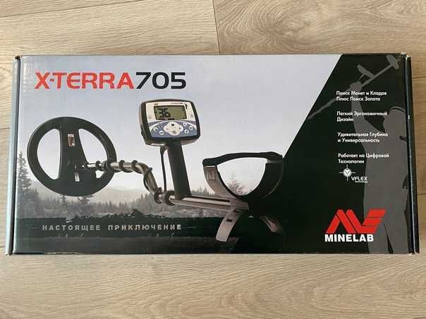 Металошукач Minelab X-Terra 705 стан ідеал металодетектор