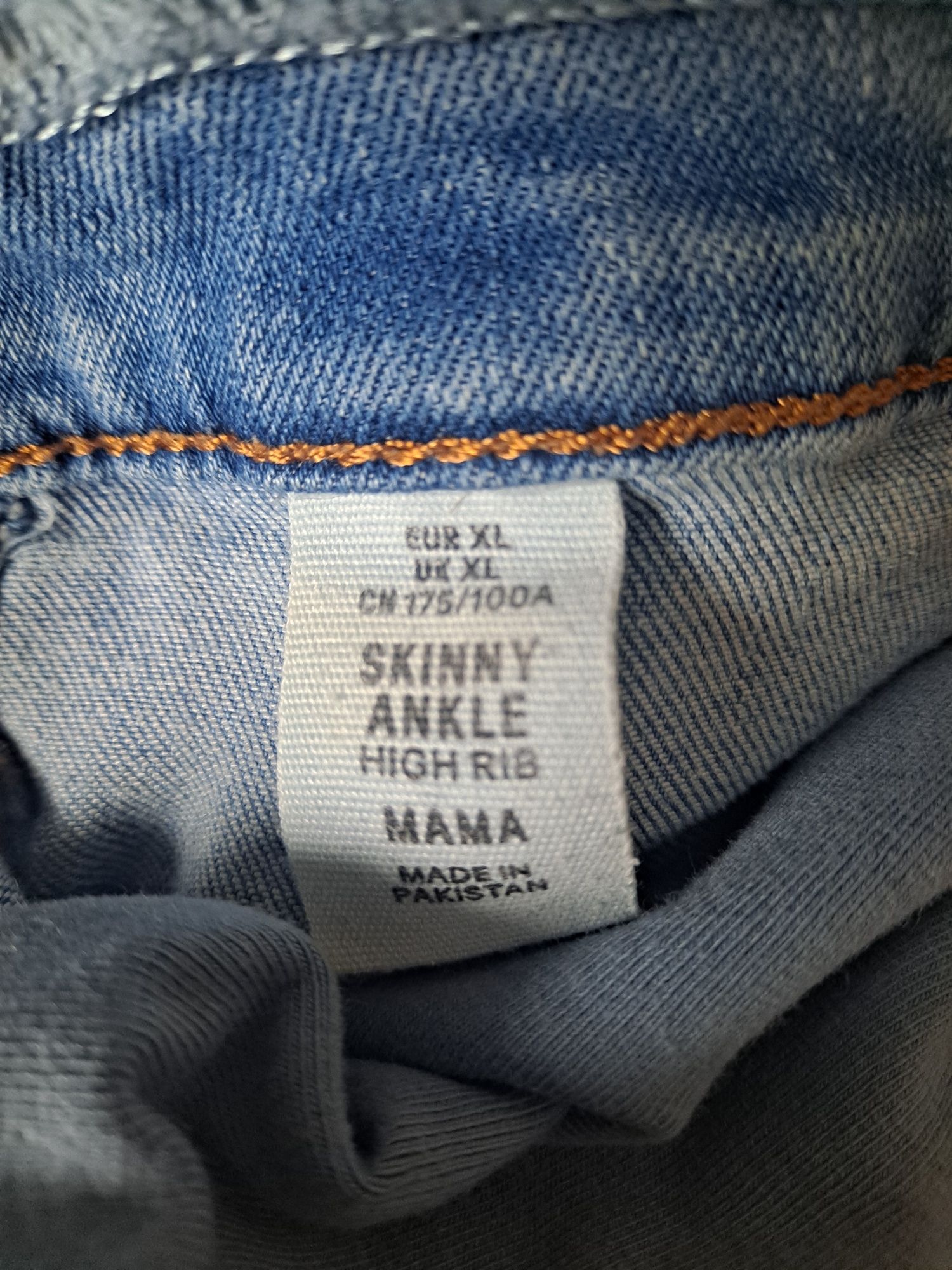 Spodnie ciążowe jeansowe H&M xl r.44