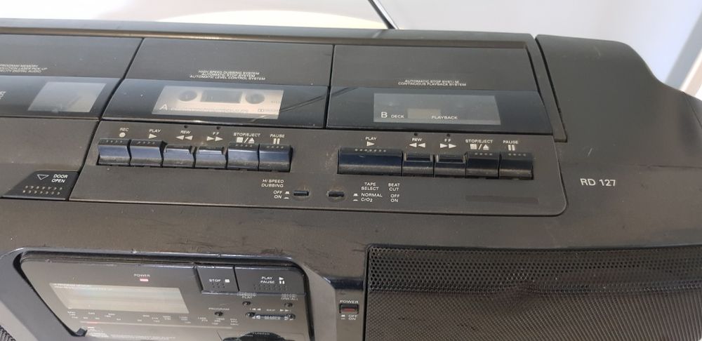 Radiomagnetofon z CD SIEMENS boombox