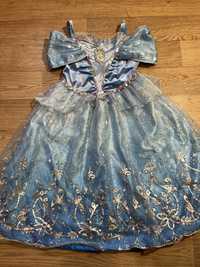 Платье принцесса золушка 3-4 года рост 98-104 попелюшка