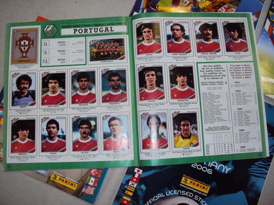 Europeus + Mundiais PANINI - Fascículos PANINI