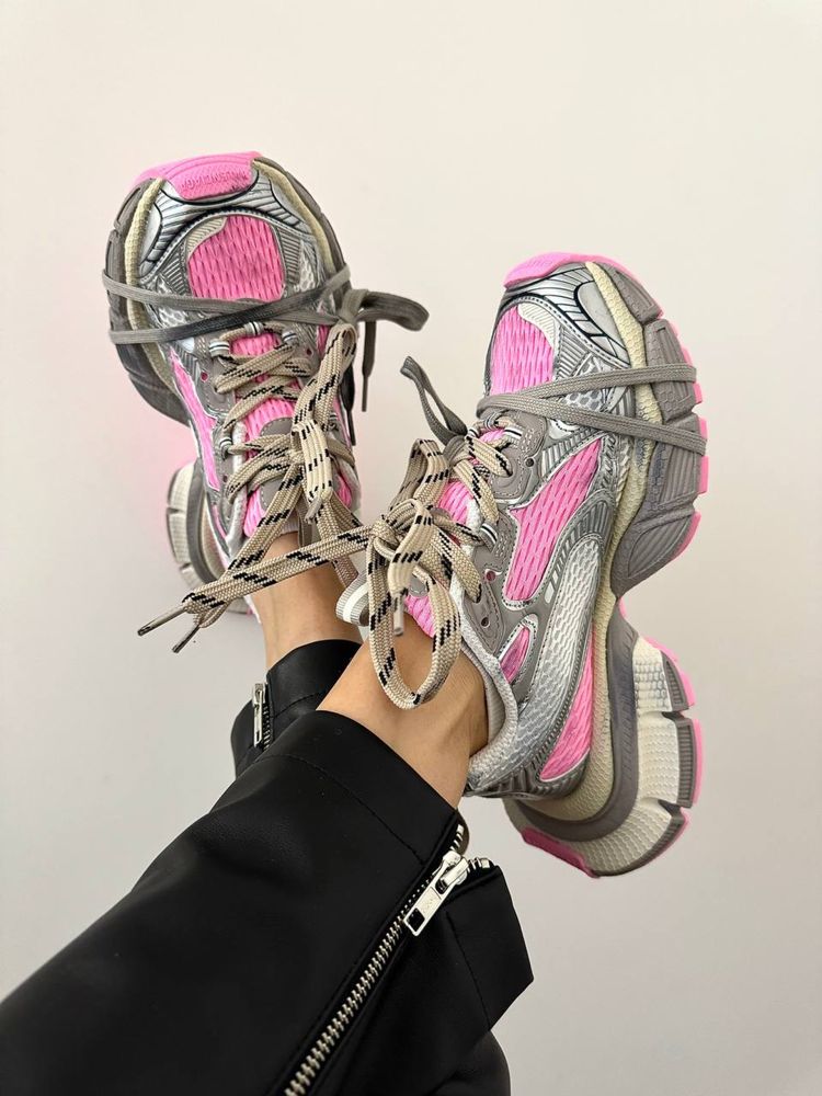Кросівки Жіночі Balenciaga 3XL Silver Pink Без передоплати