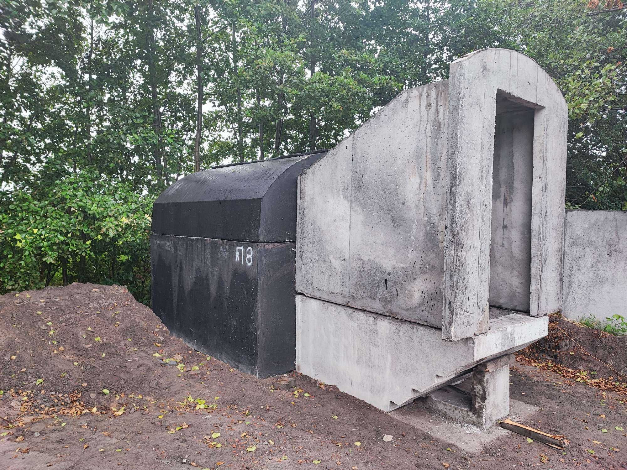 Piwniczka Ziemianka z płaskim sklepieniem do ogrodu ogrodowa betonowa