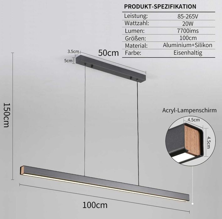Nowa lampa wisząca / oświetlenie sufitowe / żyrandol / plafon !K377!