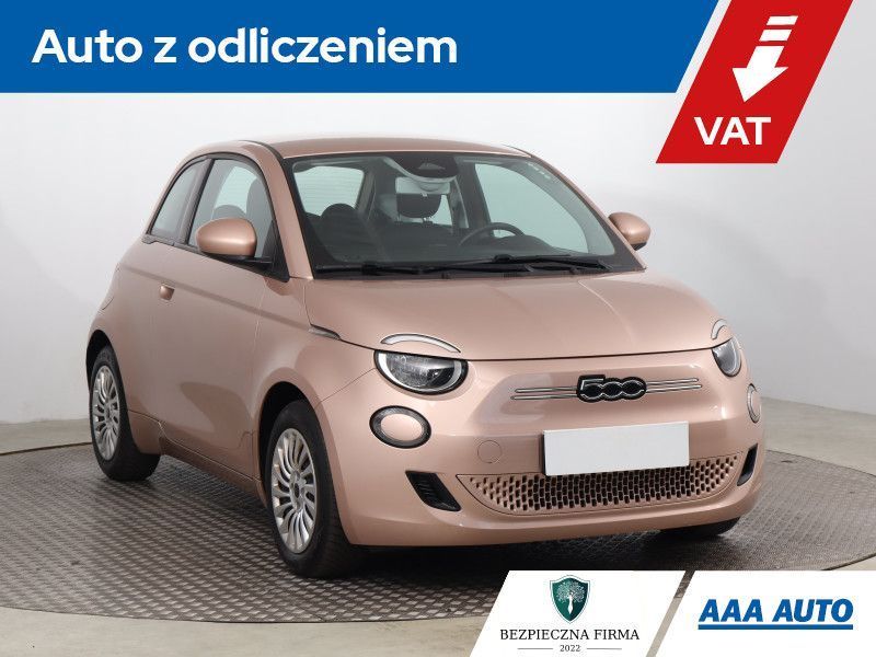 Fiat 500e 24 kWh, Salon Polska, Serwis ASO, Automat, VAT 23%, Klima