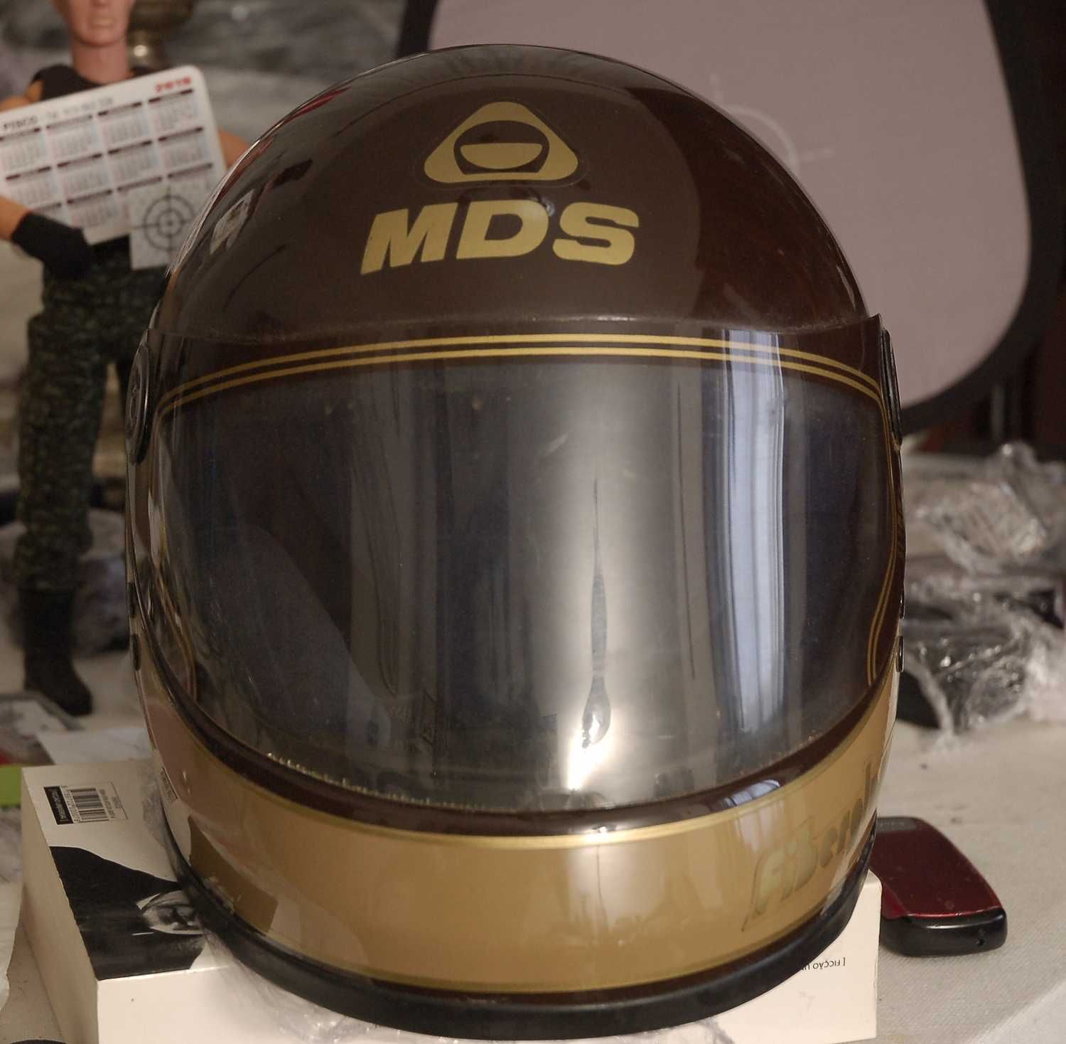 Capacete MDS (vintage ) ORIGINAL - actual AGV  inicio de 1980