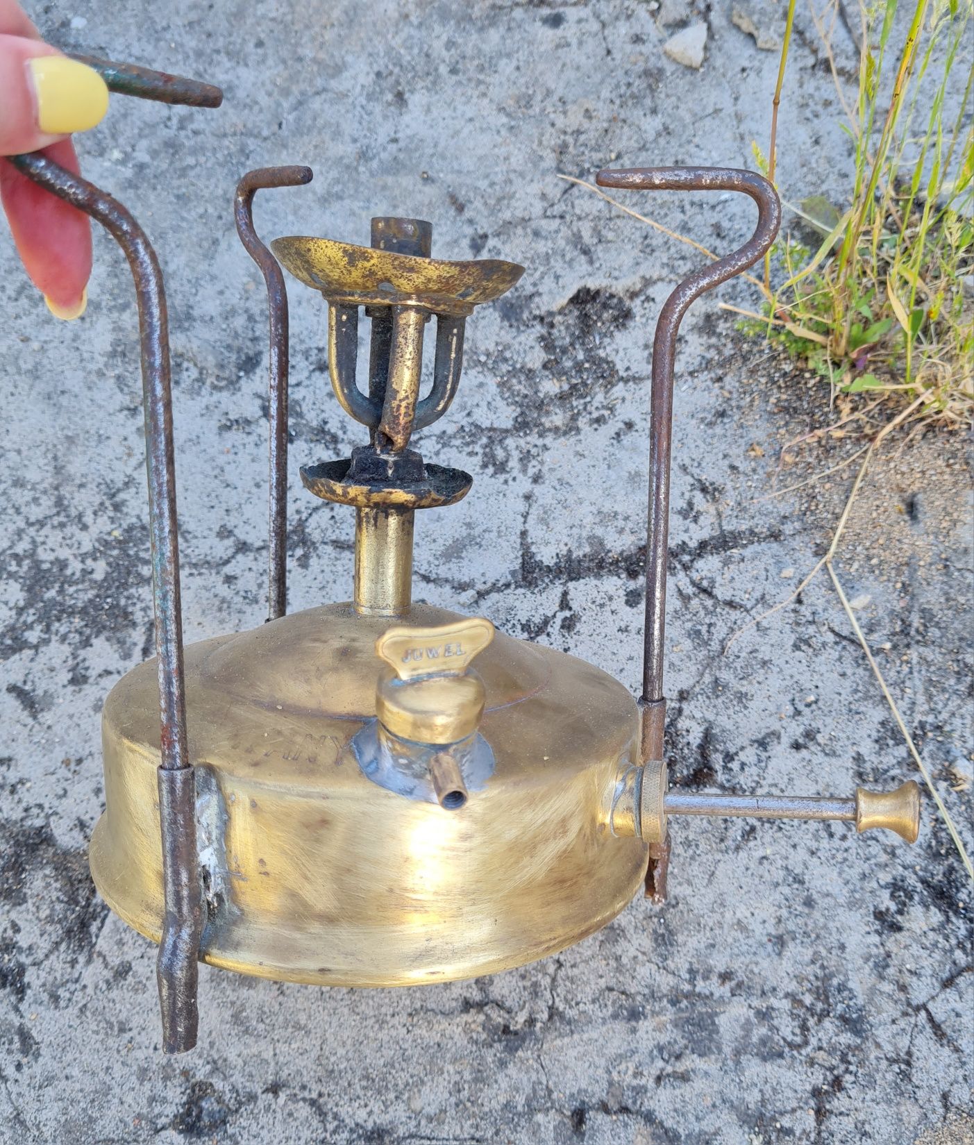 Fogao  em cobre a petróleo