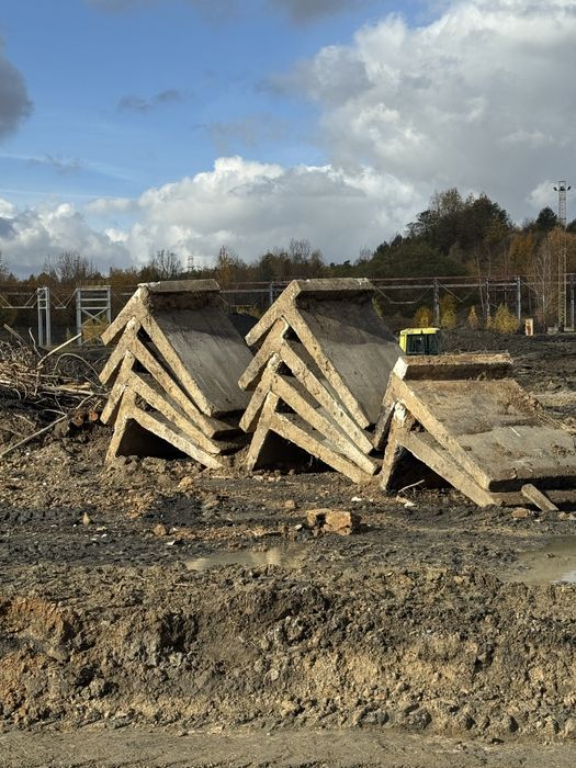 Mury oporowe z demontazu