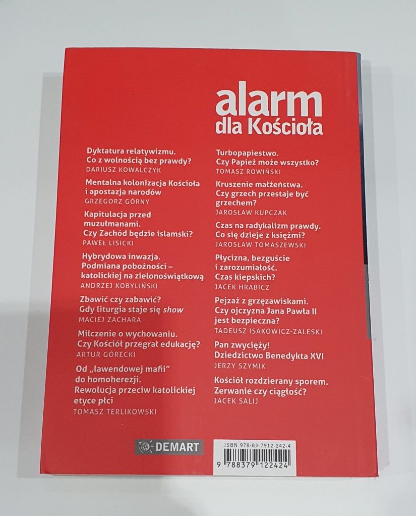 Książka Alarm dla Kościoła - Milcarek, Rowiński