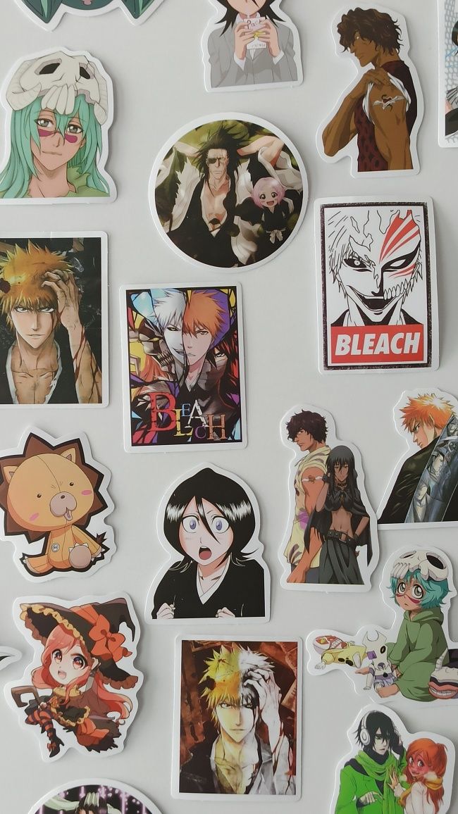 Наклейки Bleach manga anime Блич ниндзя самурай аниме ниньзя Ичиго