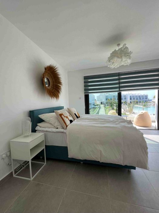 Студия 45м² с террасой 8м² в 250м от пляжа с мебелью и техникой Кипр