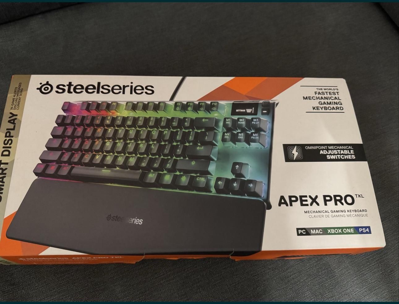 Sprzedam  klawiaturę SteelSeries Apex PRO TKL OmniPoint 64734