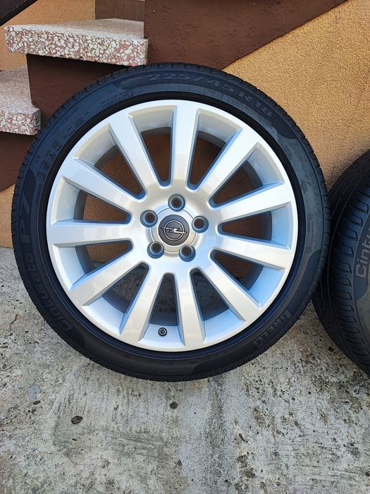 Koła Opel Felgi 5x110 Speedeline 18 cali 225 x 45 Opony Letnie Pirelli
