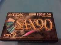 Cassete TDk SA-X 90 min