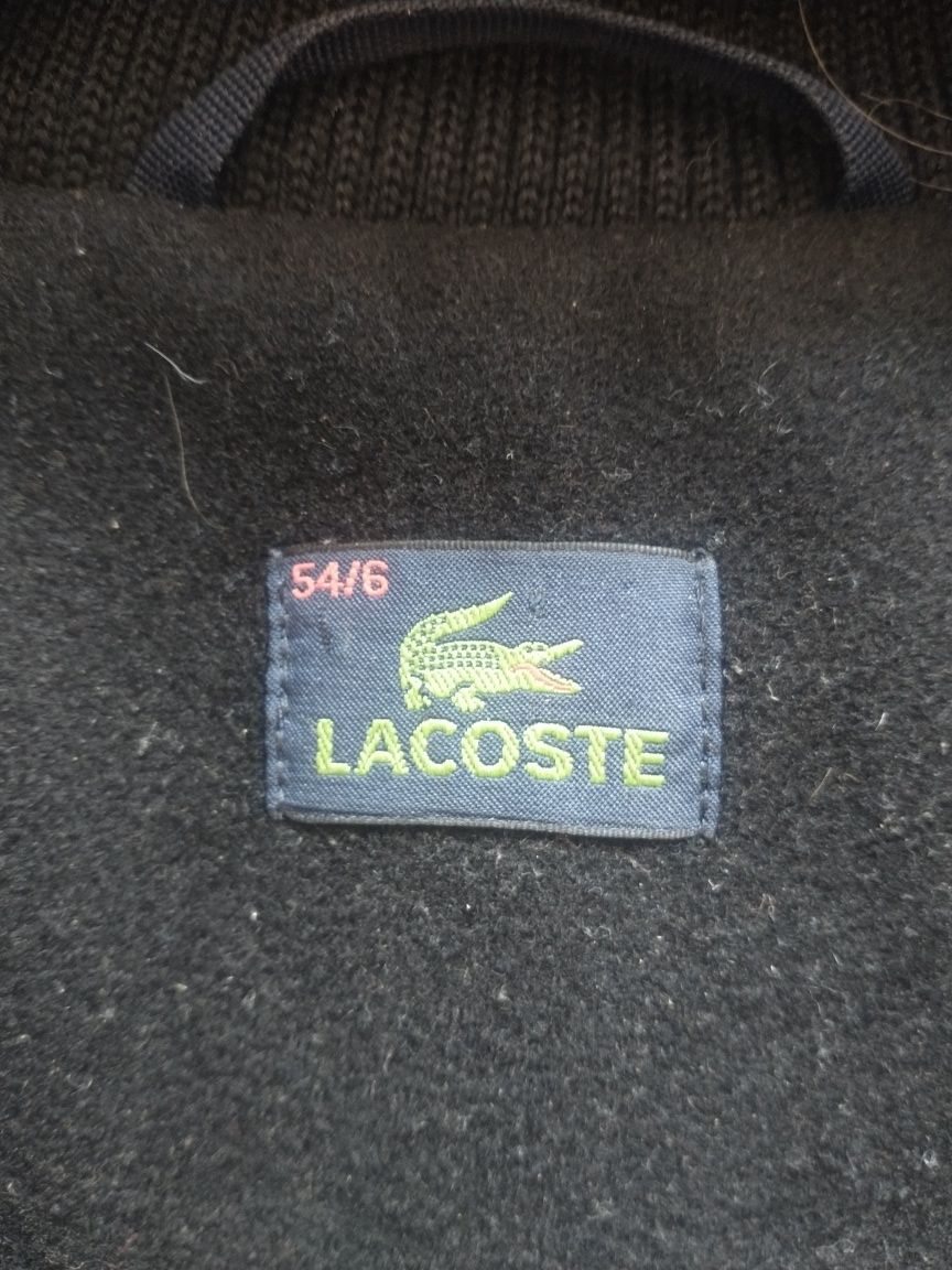 Wełniana kurtka Lacoste