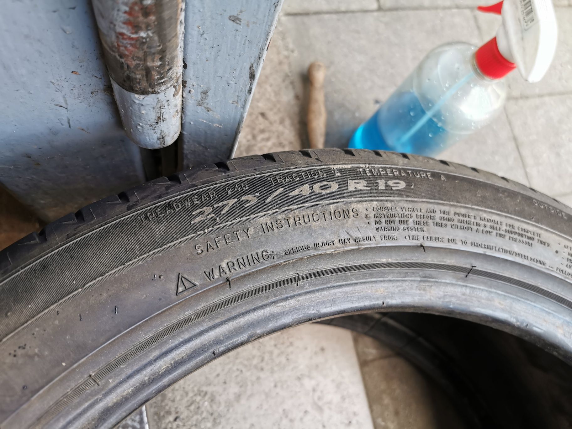 Летняя резина 245/45 R19 275/40 R19 Michelin Runflat