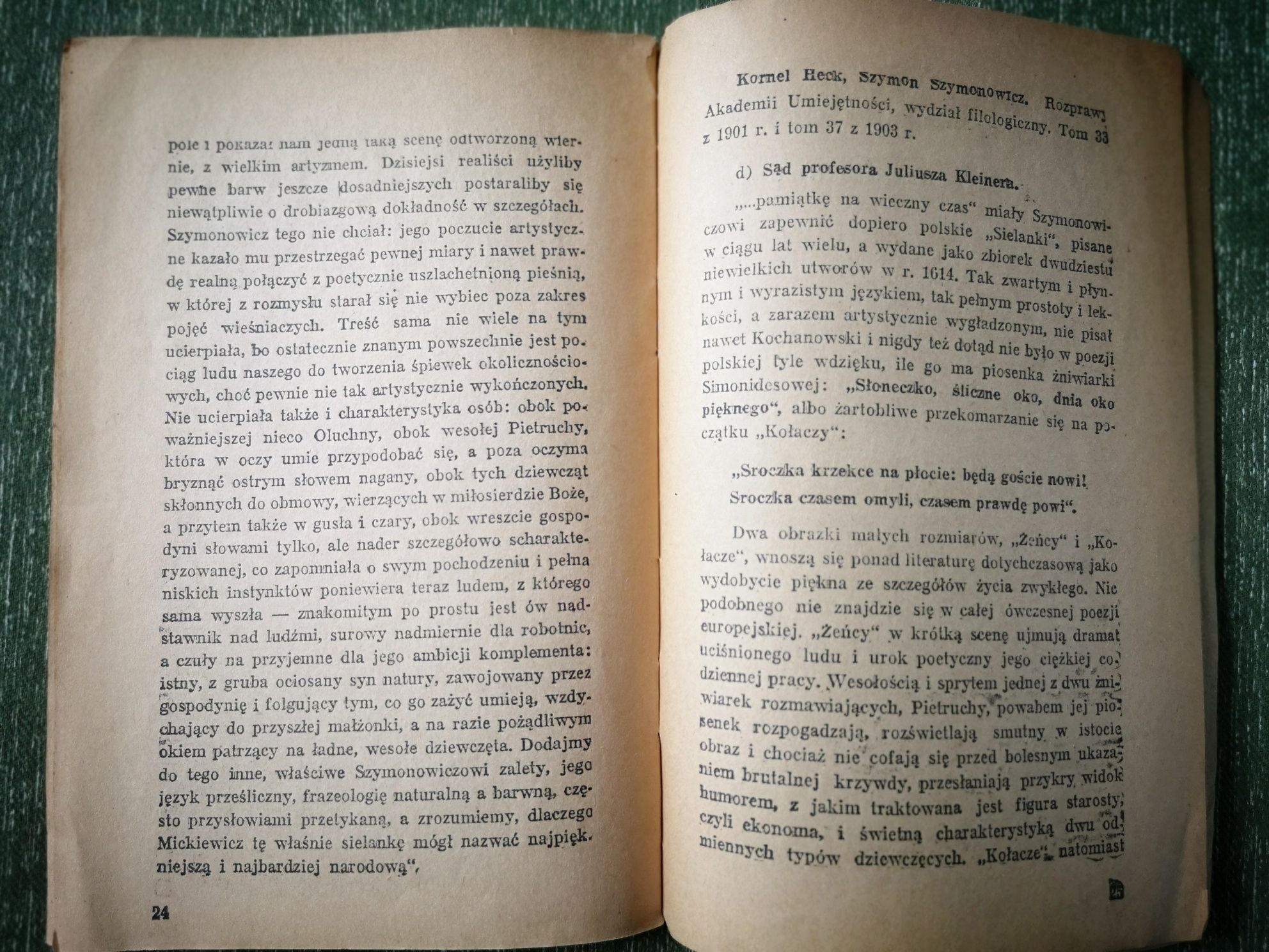 Szymon Szymonowicz - Żeńcy, na tle literatury staropolskiej