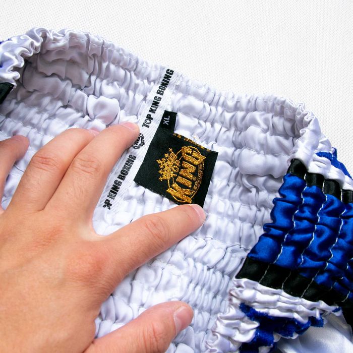 Top King Boxing shorty do muay thai XL satynowe