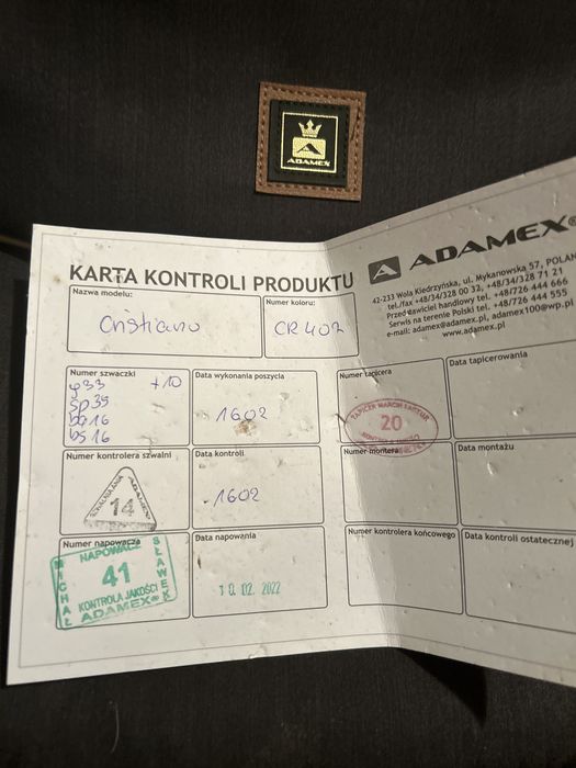Wózek ze spaceróeką Adamex