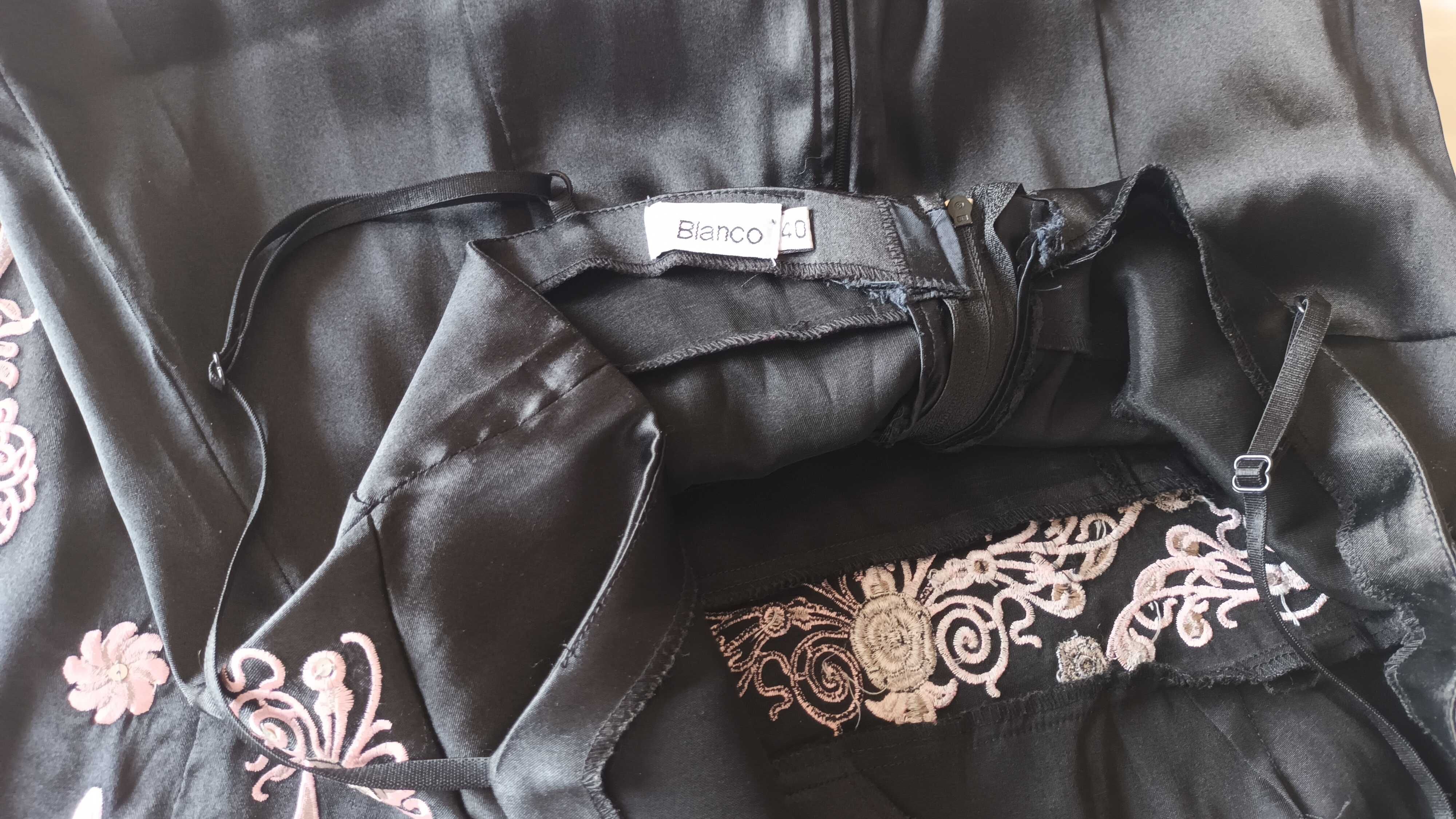Vestido preto da Blanco