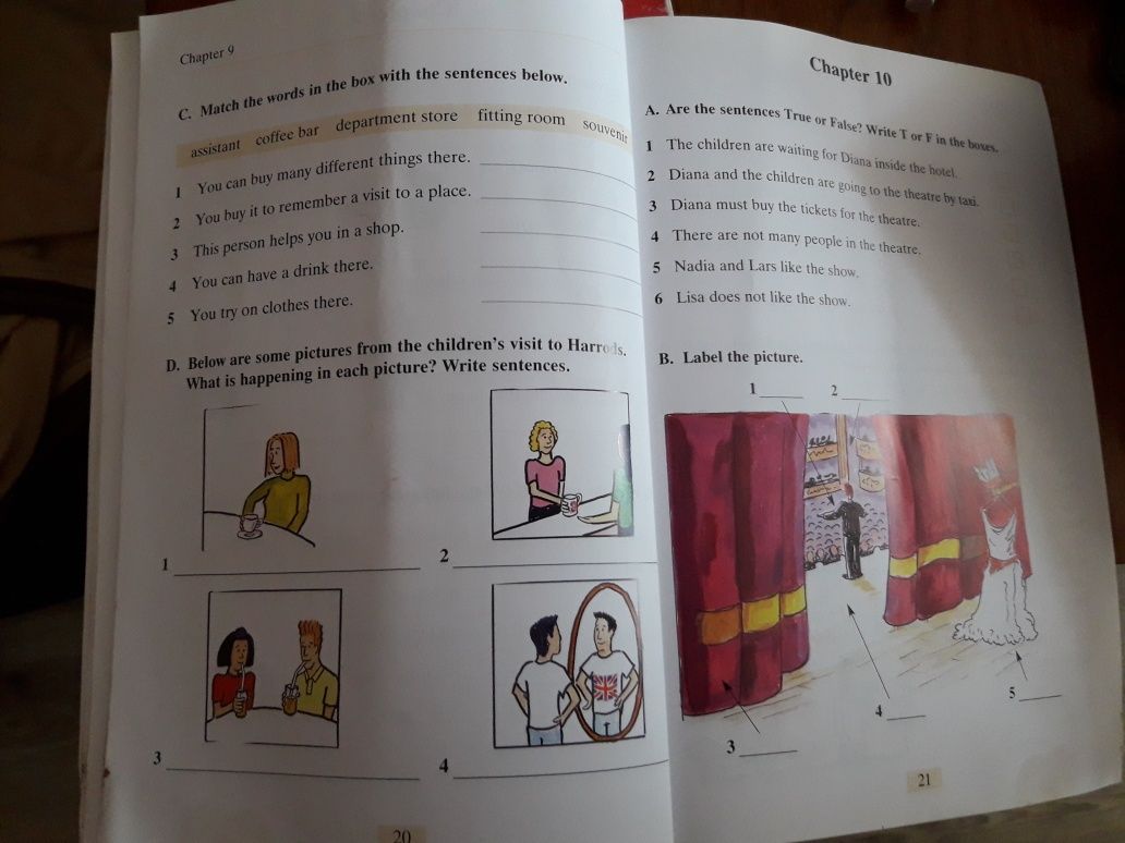 Activity book английский язык Lisa goes to London