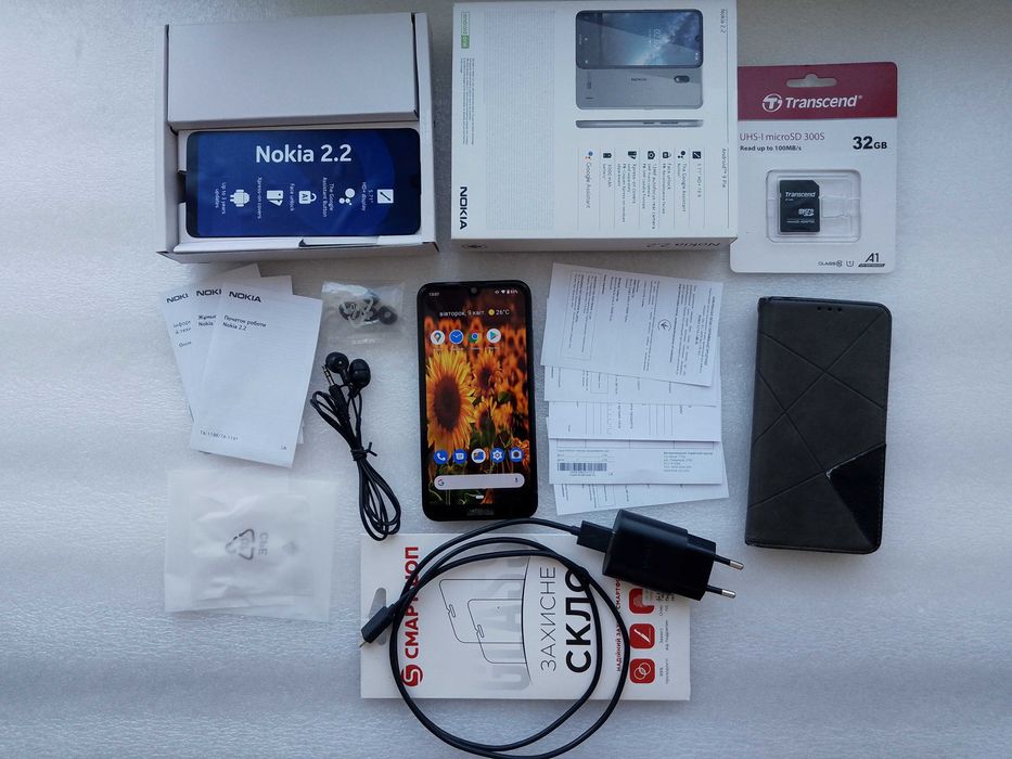 Смартфон Nokia 2.2 Grey 2/16GB