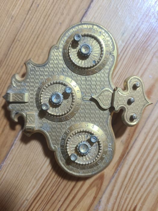 Кодовый замок старовинний