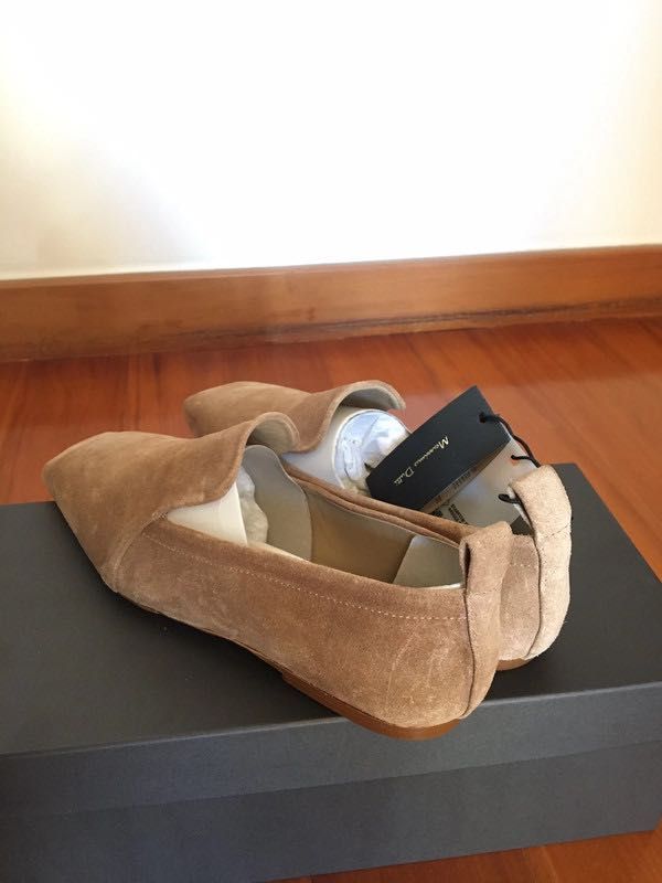 Mocassins de pele Massimo Dutti