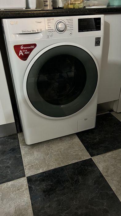 Maquina de Lavar LG 10kg A+++ Branca