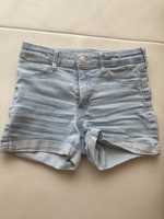 Spodenki jeansowe rozmiar 134 H&M