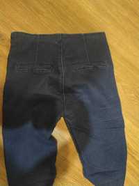 Spodnie jeansowe z boku zamek
