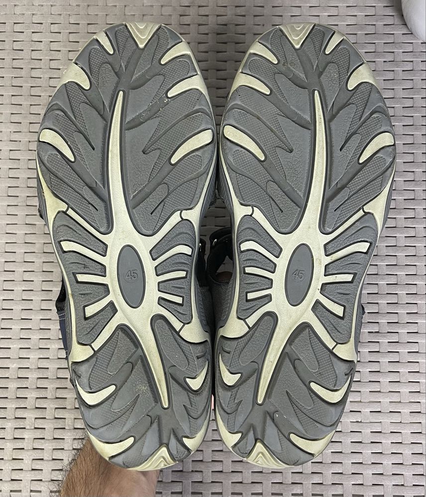 PDQ Cushion Tech Insole сандали 45 размер серые фирменные