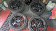 Koła / Felgi z oponami 15" 4x100 et35 - 195/45R15 Toyota Aygo